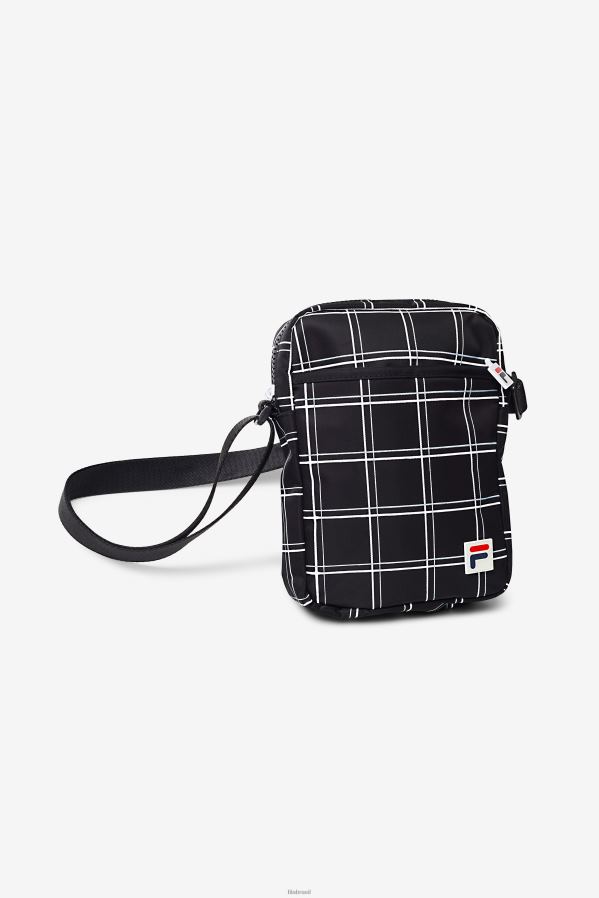 Preto branco FILA bolsa fila nardo preta/branca HXJFD1027