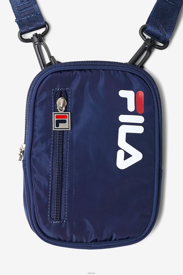 casaco de lã FILA bolsa fila teli peacoat HXJFD1029