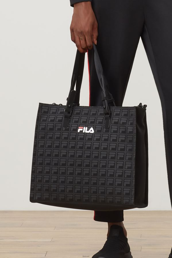 preto FILA bolsa fila milano preta HXJFD1070