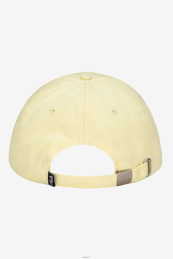 amarelo macio FILA boné de beisebol fila bordado f-box amarelo macio HXJFD1003