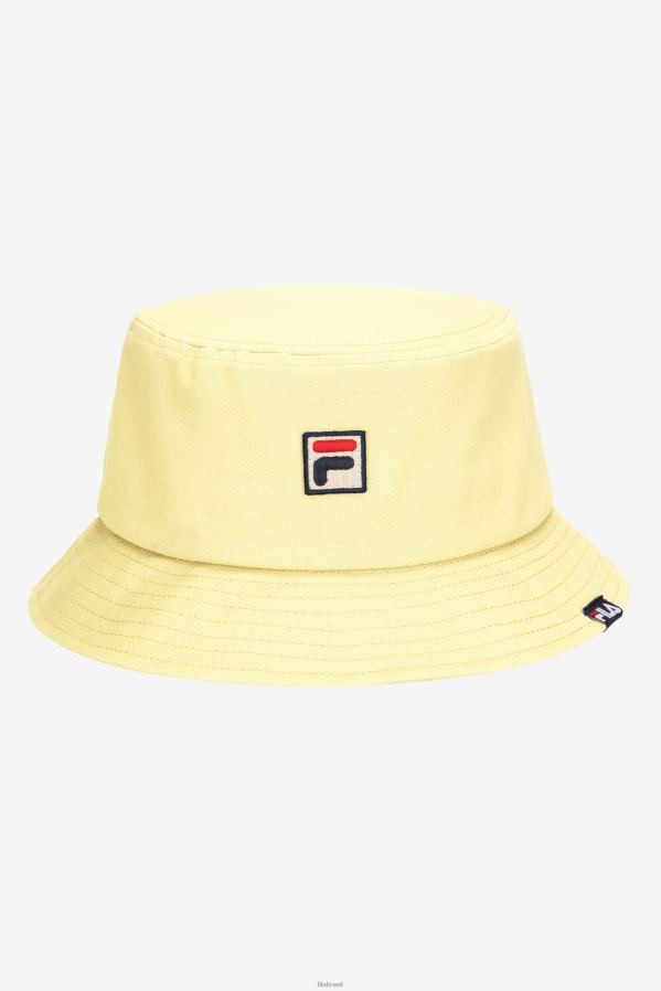 amarelo macio FILA chapéu fila Heritage bucket amarelo HXJFD985