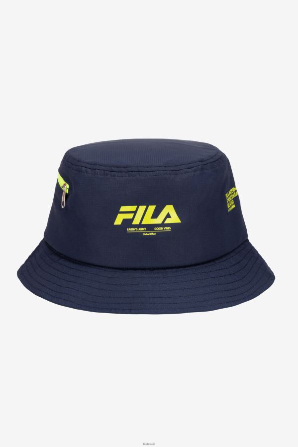 marinha FILA chapéu bucket fila ripstop azul marinho HXJFD973