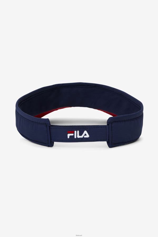 marinho/vermelho FILA viseira fila azul/vermelho pickleball HXJFD1132