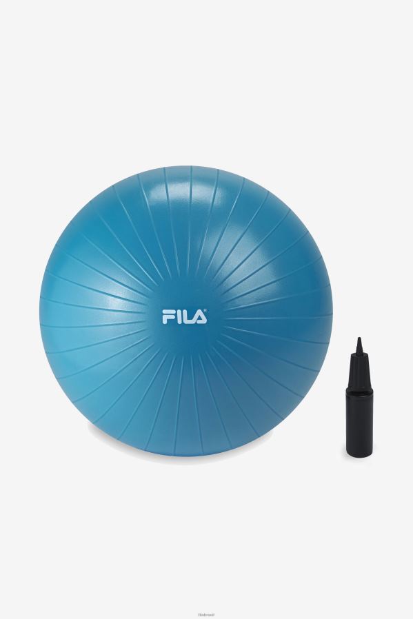 azul FILA bola de treino de estabilidade fila azul com bomba 55cm HXJFD1101