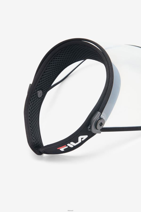 preto/claro FILA protetor facial de plástico preto/transparente fila HXJFD1050