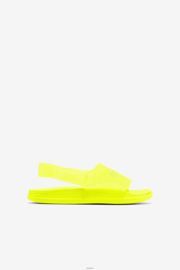 amarelo FILA chinelo fila amarelo grande saveeno infantil HXJFD2176