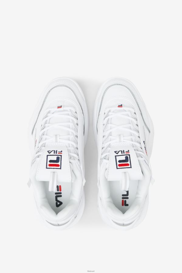 branco/marinho/vermelho FILA disruptor 2 exp infantil fila branco/marinho/vermelho HXJFD2057
