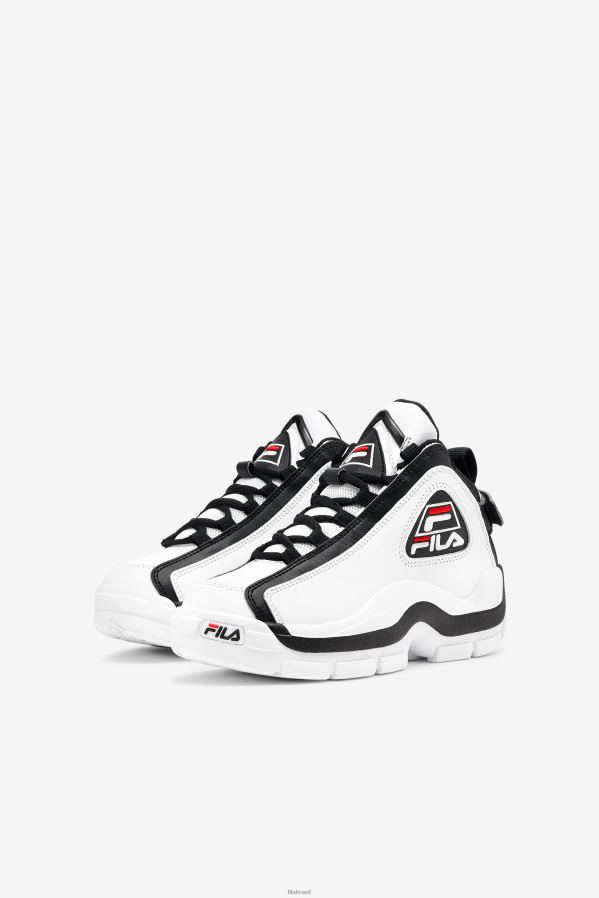 branco/preto/vermelho FILA fila branco/preto/vermelho fila big kids grant hill 2 HXJFD2097