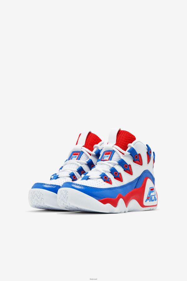 branco/vermelho/azul FILA fila branco/vermelho/azul infantil grande grant hill 1 HXJFD2086
