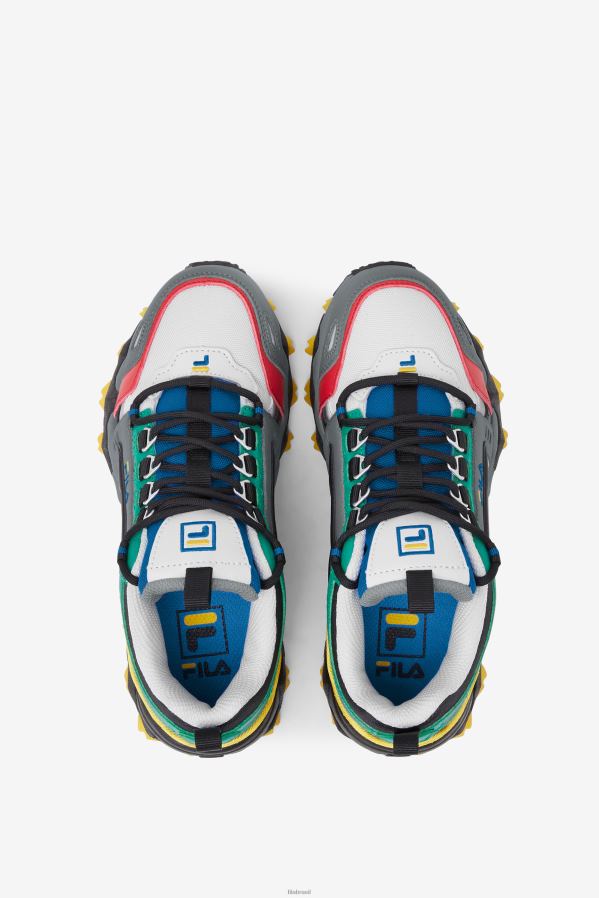 cinza glaciar/monumento/preto FILA fila big kids' oakmont tr glacier cinza/monumento/preto HXJFD2137