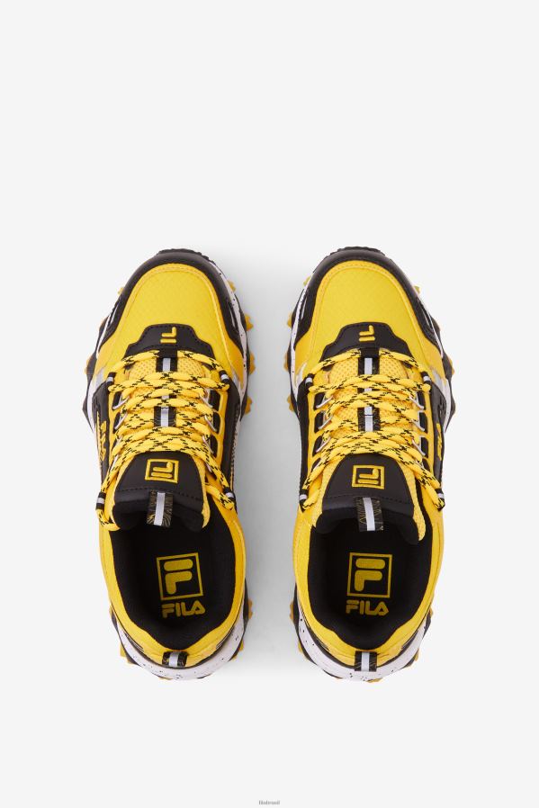 limão/preto/branco FILA fila limão/preto/branco grande infantil oakmont tr HXJFD2140