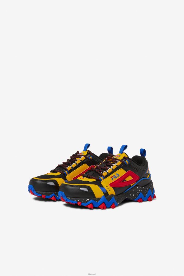 preto/dourado/vermelho FILA fila preto/dourado/vermelho big kids oakmont tr HXJFD2146