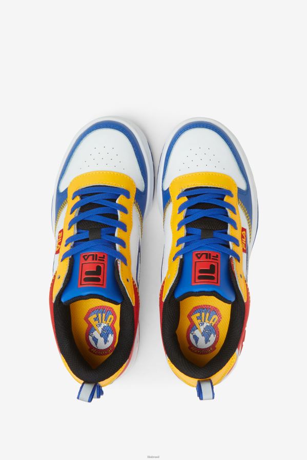 Preto Azul FILA ponto corrente lnx-100 fila infantil preto/azul HXJFD2229