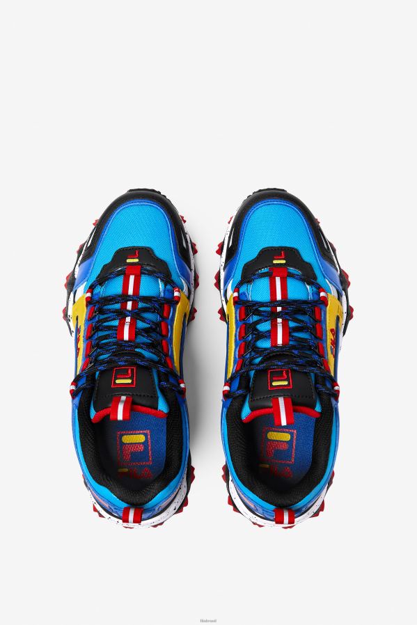 azul atômico/azul/preto FILA oakmont tr fila infantil azul/azul/preto HXJFD2270