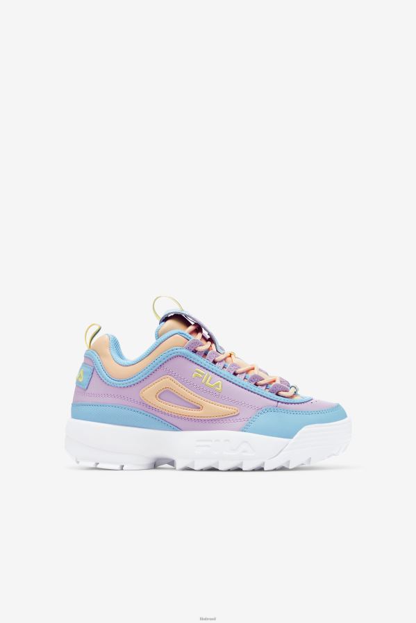 azul/branco/orquídea FILA disruptor 2 premium fila azul/branco/orquídea infantil HXJFD2196