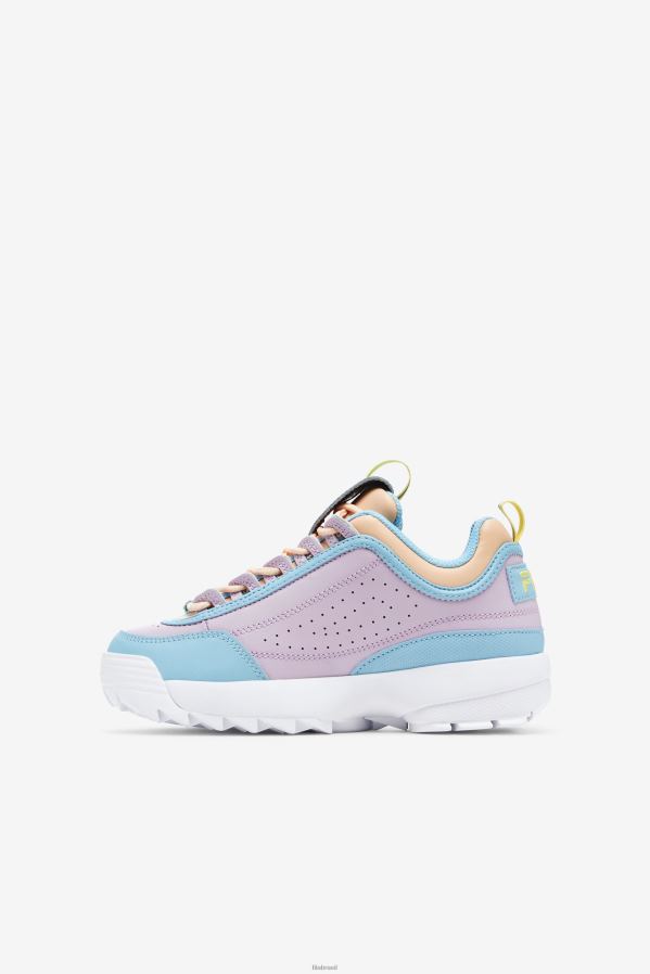 azul/branco/orquídea FILA disruptor 2 premium fila azul/branco/orquídea infantil HXJFD2196