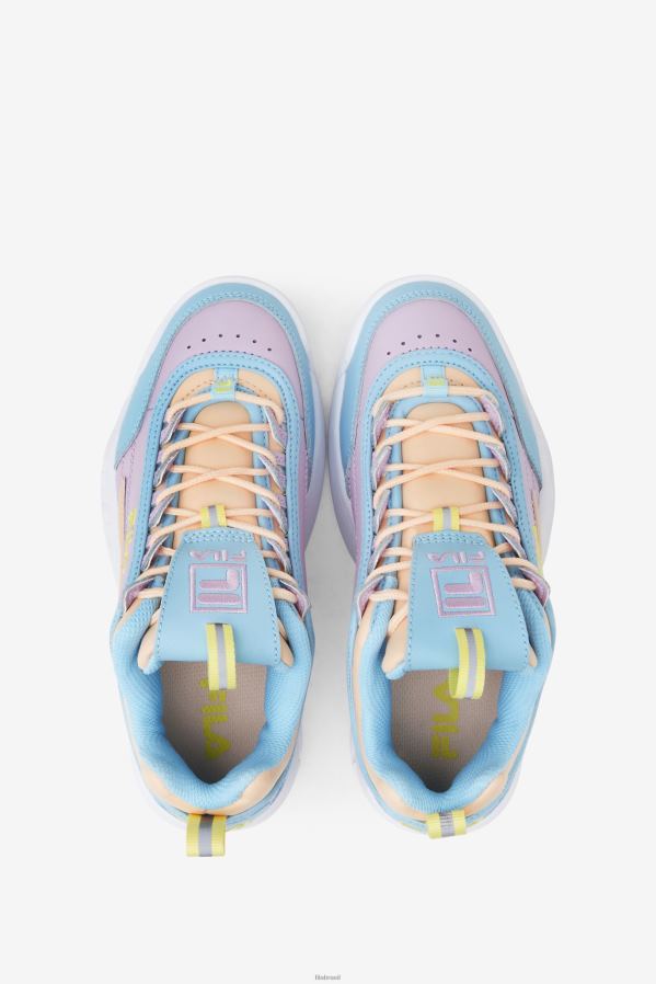 azul/branco/orquídea FILA disruptor 2 premium fila azul/branco/orquídea infantil HXJFD2196