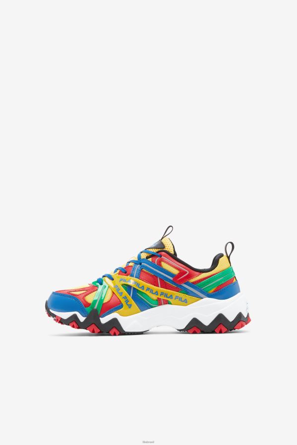 limão/vermelho/azul imperial FILA fila little kids eletromont limão/vermelho/azul imperial HXJFD2203