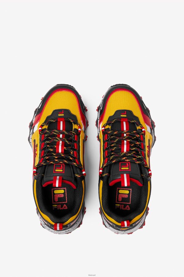 ouro/preto/vermelho FILA fila oakmont tr infantil dourado/preto/vermelho HXJFD2266