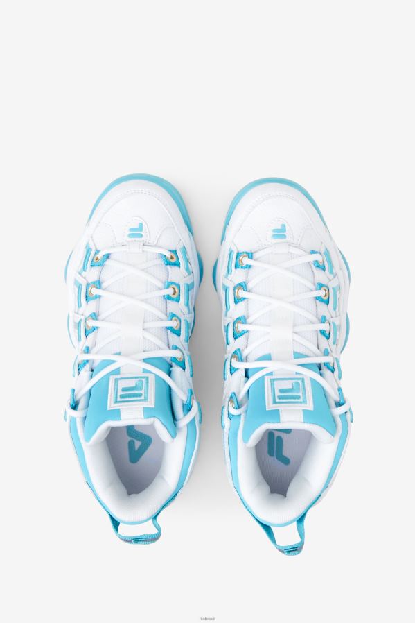 peixe branco/azul FILA fila white/bluefish stackhouse infantil HXJFD2290