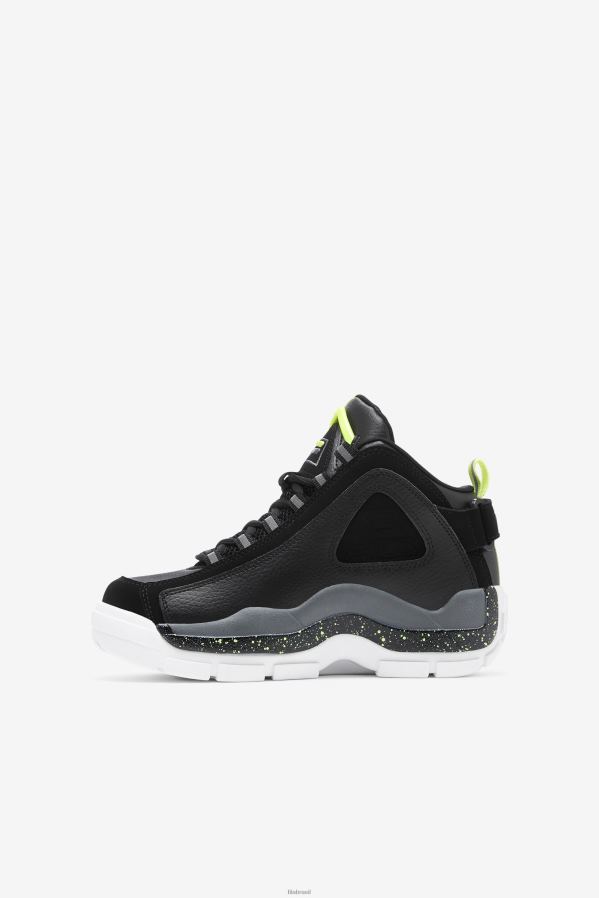 preto/cal ensolarado/castlerock FILA preto/limão ensolarado/castlerock little kids' grant hill 2 fila HXJFD2214