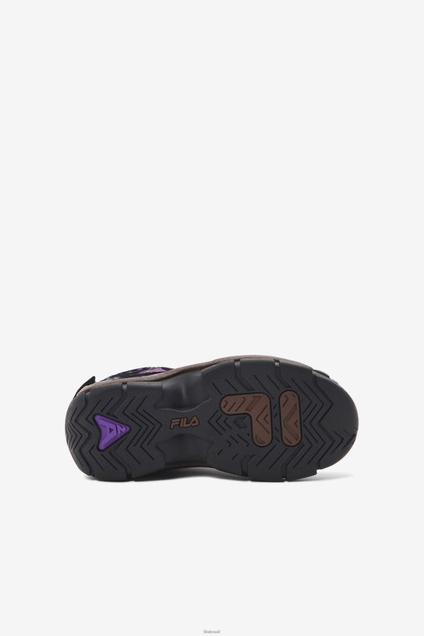 preto/pinha/roxo FILA fila little kids' grant hill 2 outdoor preto/pinha/roxo HXJFD2227