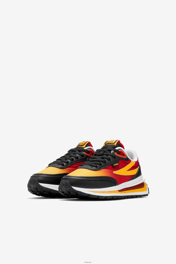 preto/vermelho/dourado FILA fila infantil preto/vermelho/dourado renno HXJFD2284