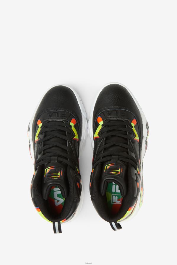 preto/vermelho laranja/vermelho FILA fila infantil mb preto/vermelho laranja/vermelho HXJFD2231