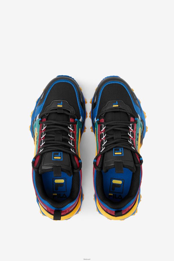 preto/vermelho rio/azul imperial FILA preto/vermelho rio/azul imperial fila little kids oaktmont tr HXJFD2259