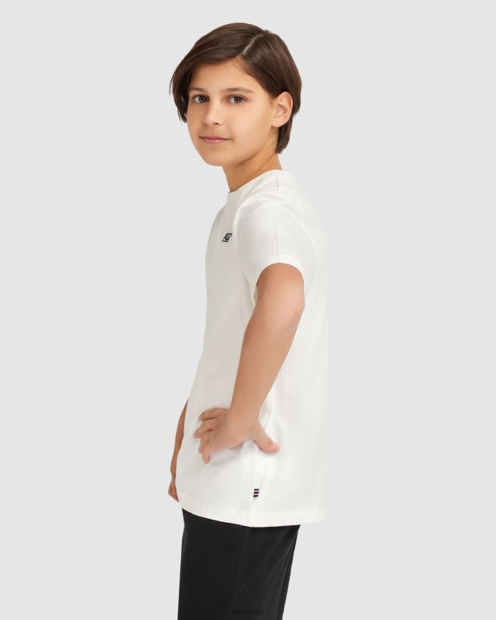 branco FILA camiseta fila parker infantil branca HXJFD3085