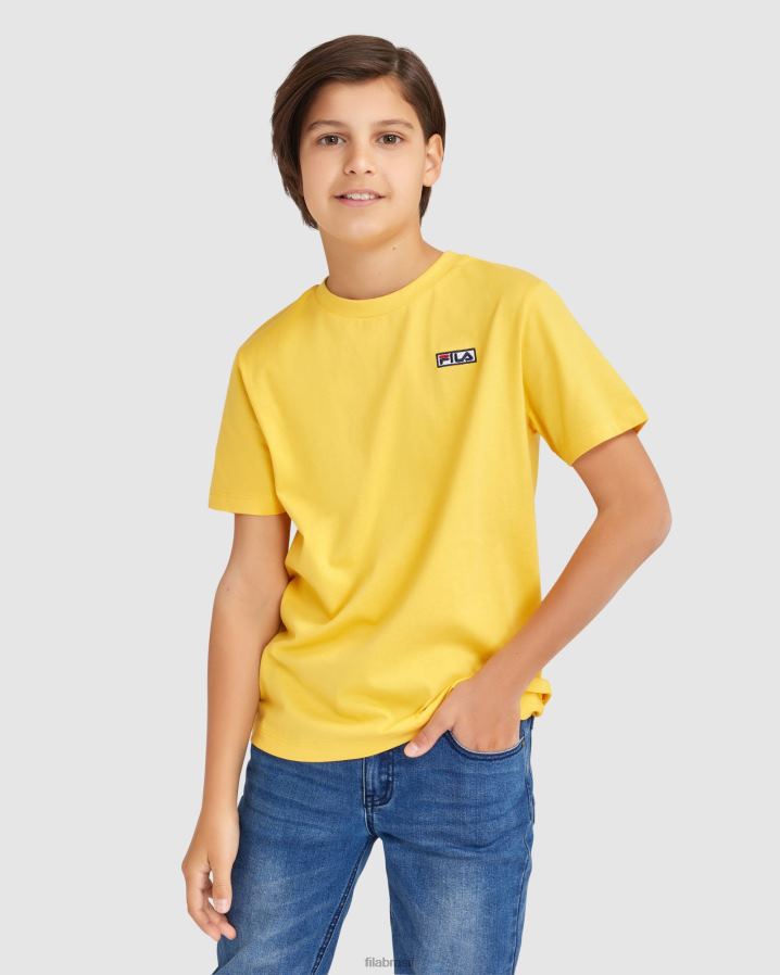 narciso FILA camiseta parker infantil fila daffodil HXJFD3080