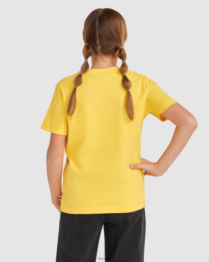 narciso FILA camiseta parker infantil fila daffodil HXJFD3080