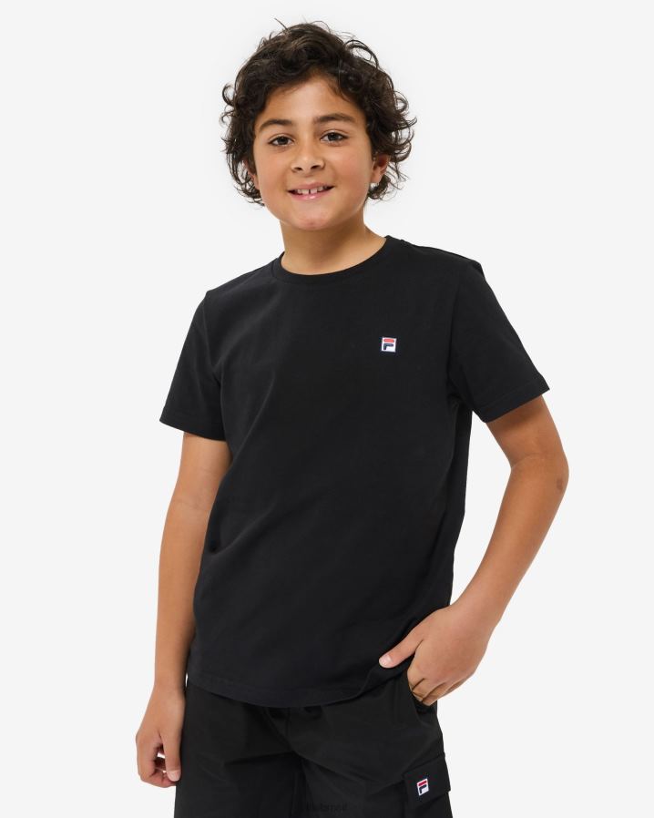 preto FILA camiseta fila infantil preta HXJFD3157