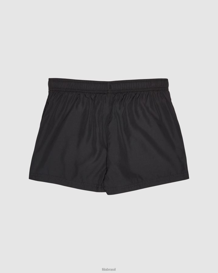 preto FILA short fila classic infantil preto HXJFD3133