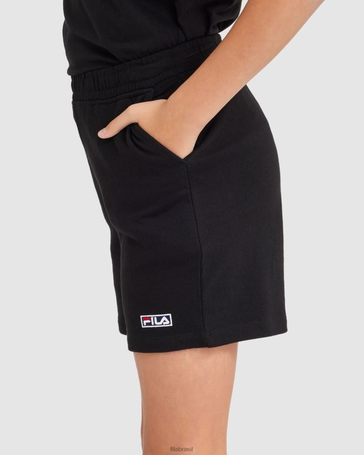 preto FILA short parker infantil fila preto HXJFD3087