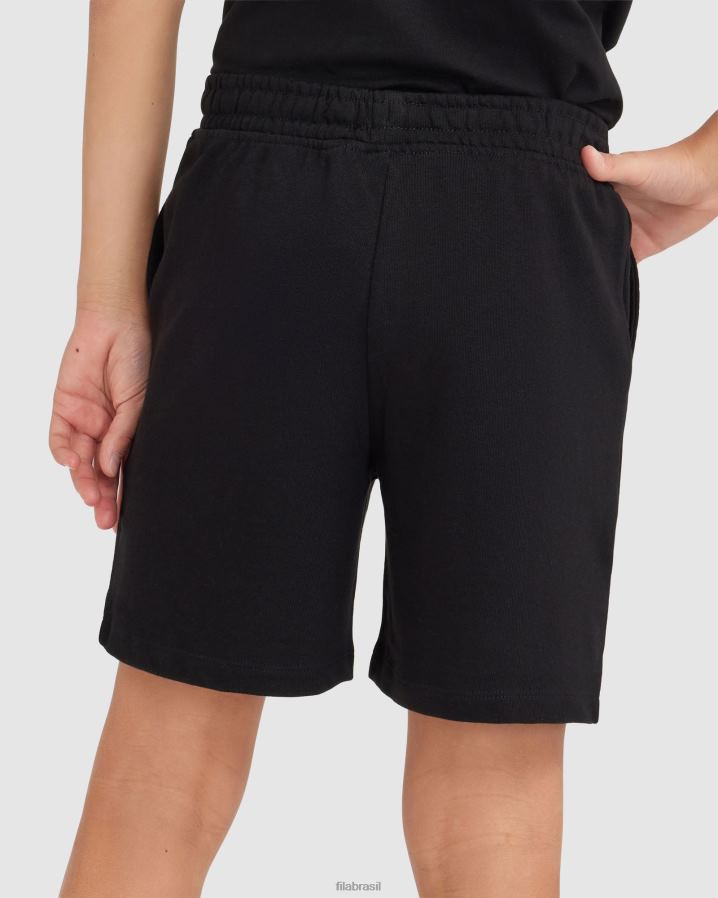 preto FILA short parker infantil fila preto HXJFD3087