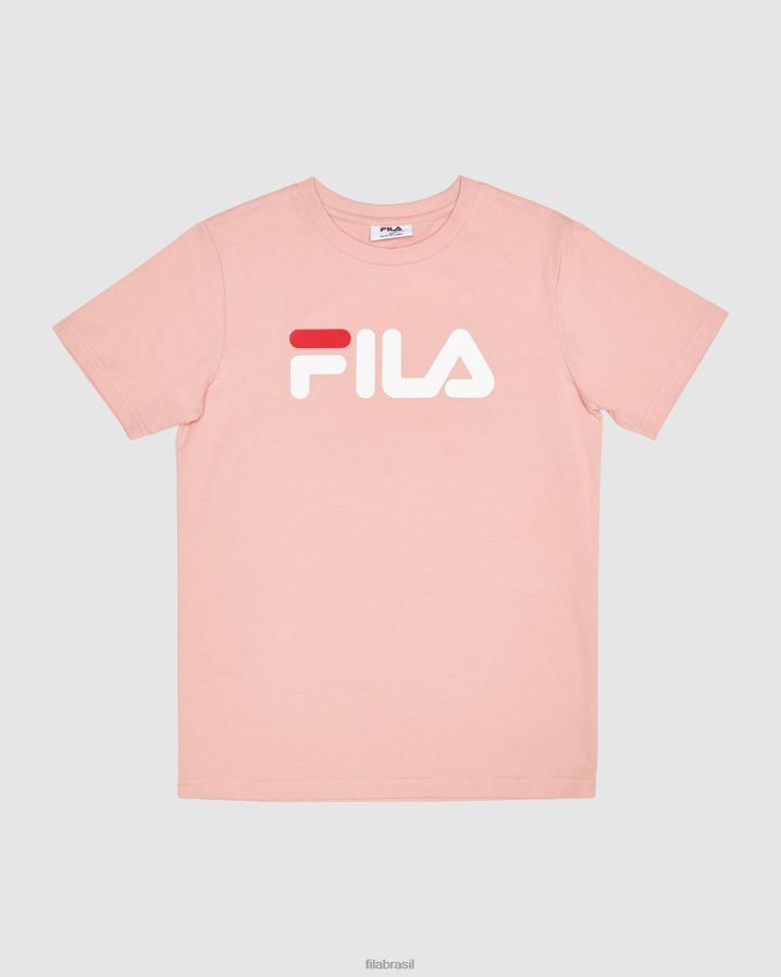 rosa suave FILA camiseta fila mellow rose infantil HXJFD3100