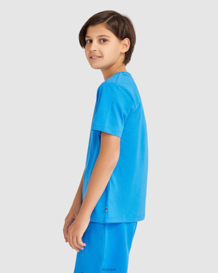 super sônico FILA camiseta parker infantil super sonic fila HXJFD3084