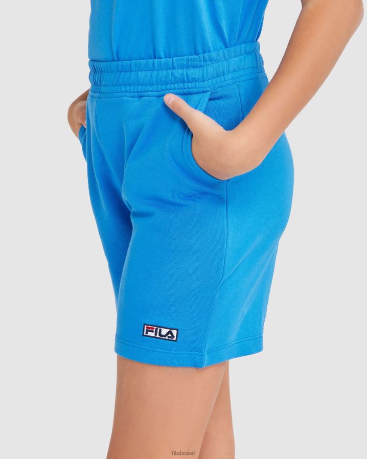 super sônico FILA short parker infantil fila super sonic HXJFD3088