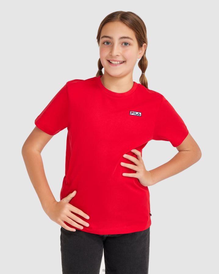 vermelho FILA camiseta parker infantil fila vermelha HXJFD3081