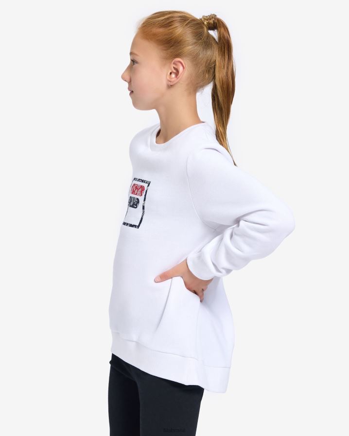 branco FILA fila white natasha girls HXJFD3154
