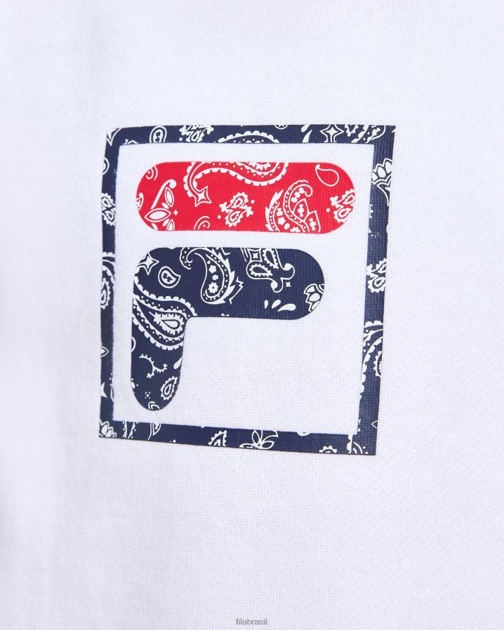 branco FILA fila white natasha girls HXJFD3154