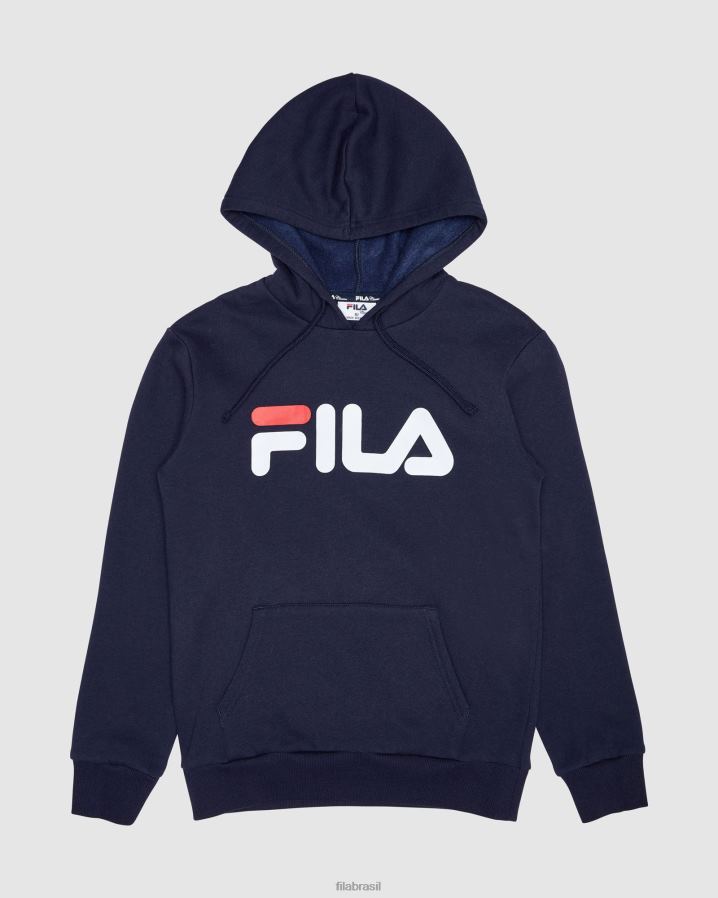 nova marinha FILA new Navy Classic capuz infantil fila HXJFD3126