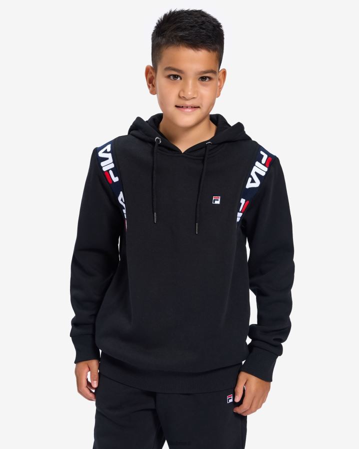 preto FILA capuz fila black kids badge 2.0 HXJFD3094