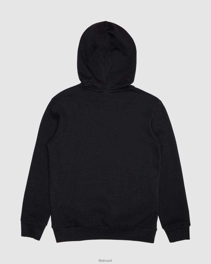 preto FILA capuz infantil clássico fila preto HXJFD3110