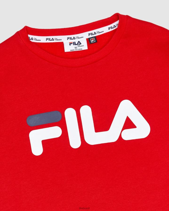 vermelho FILA fila classic infantil vermelho HXJFD3115