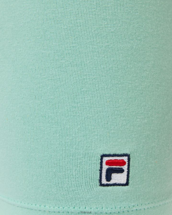 hortelã-pimenta FILA short de bicicleta feminino fila peppermint HXJFD3159