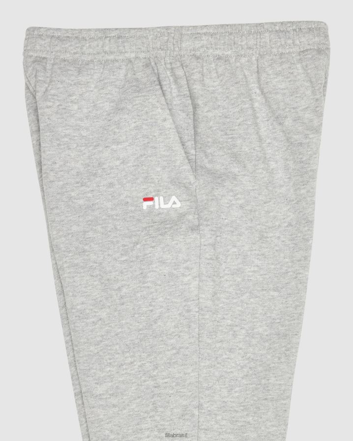 mármore prateado FILA calça fila silver marle classic infantil HXJFD3118