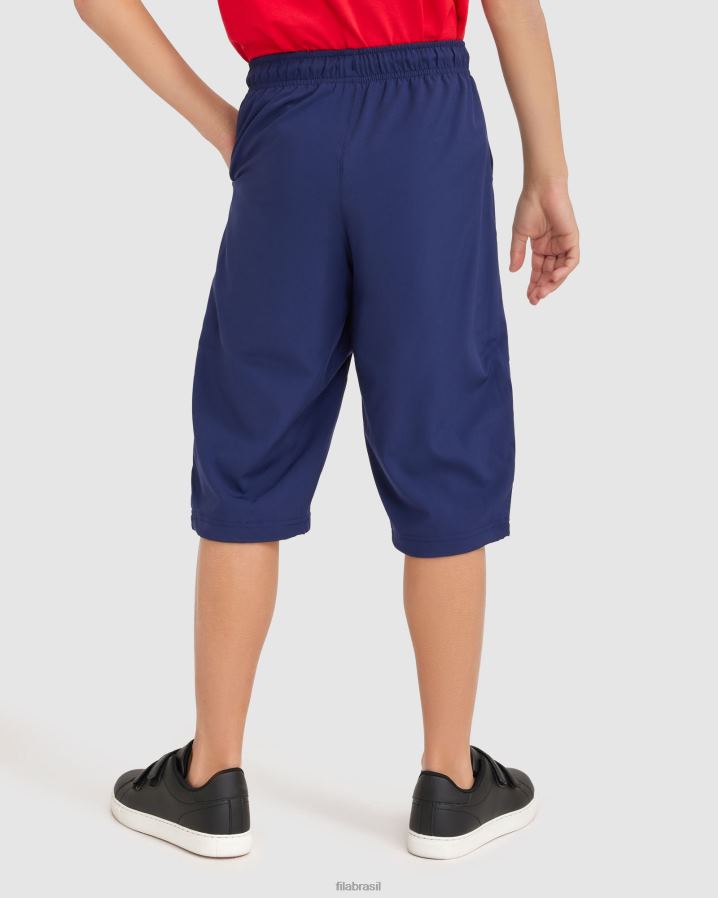 nova marinha FILA calça 3/4 masculina ryan nova fila azul marinho HXJFD3089