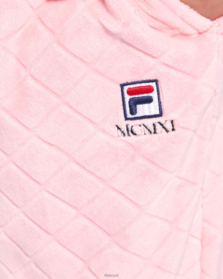 rosa pálido FILA calça sloane infantil fila pale rose HXJFD3104